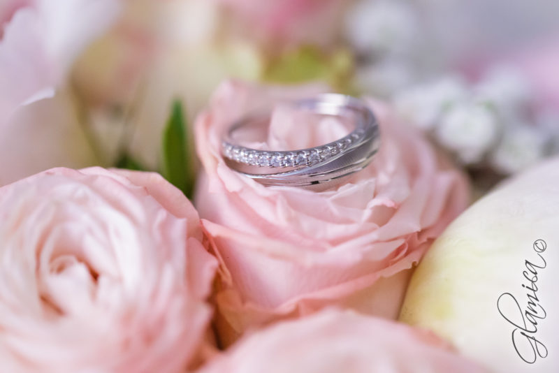 Photos de bagues lors d'un mariage au Royal Savoy a Lausanne
