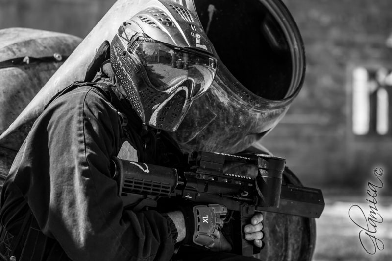 Photo au paintball de Cobalt Project à Lutry