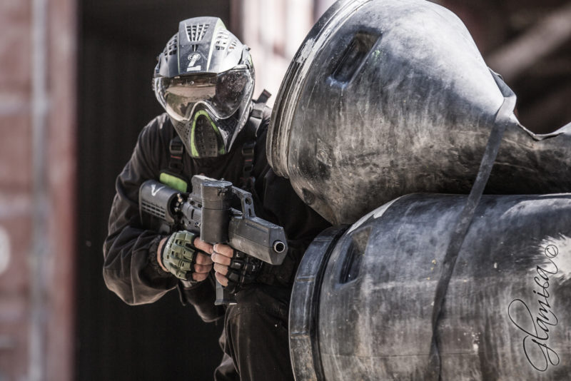 Photo au paintball de Cobalt Project à Lutry