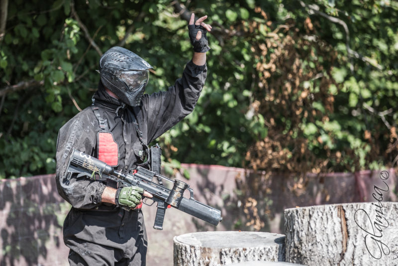 Photo au paintball de Cobalt Project à Lutry